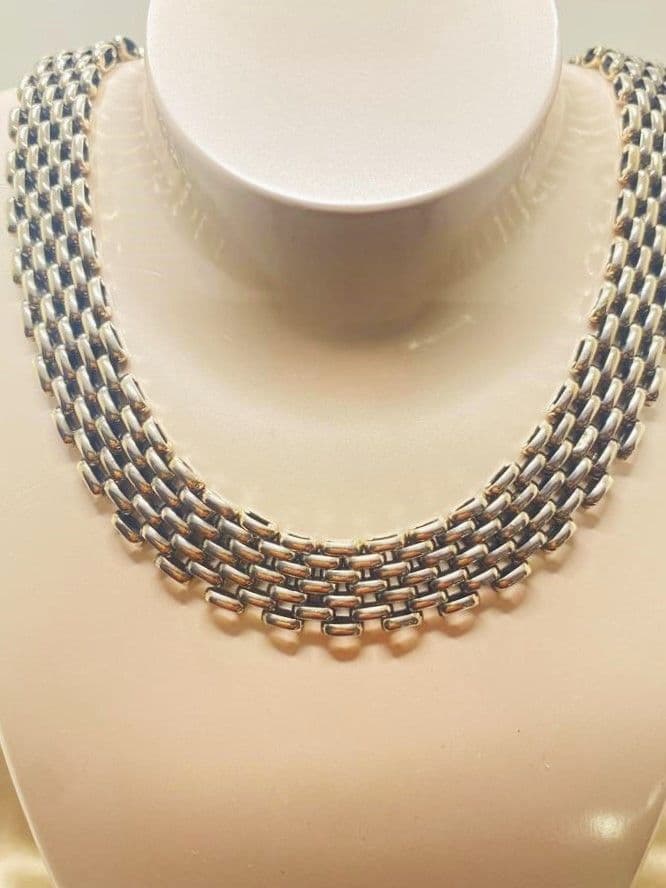 Colar Malha Rolex