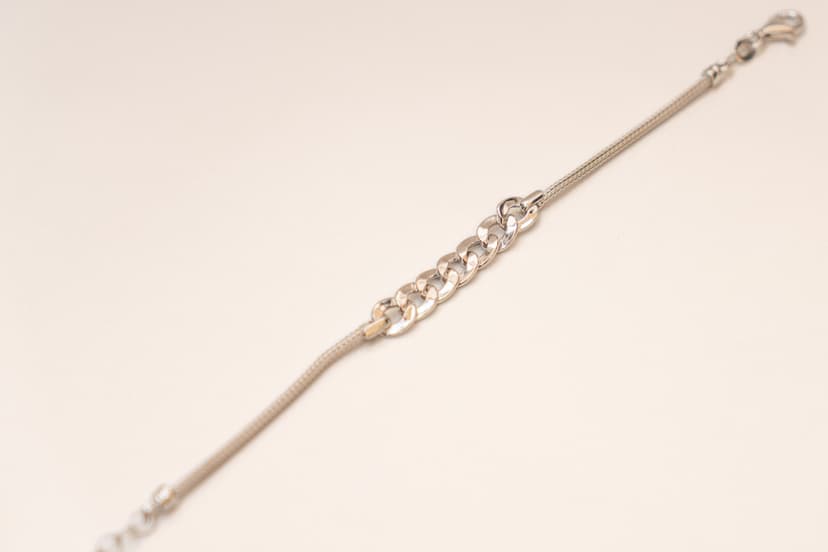 Pulseira Malha Manga c/ Malha Cadedo