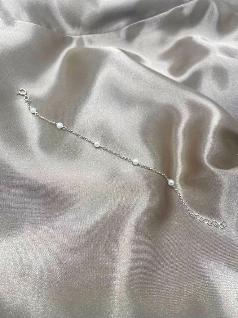 Pulseira c/ 5 Perolas